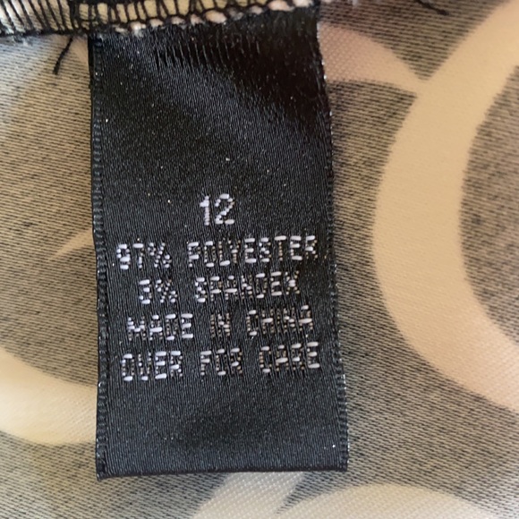 Sleeveless black and white dress Size 12 *NEW CONDITION - Picture 9 of 13